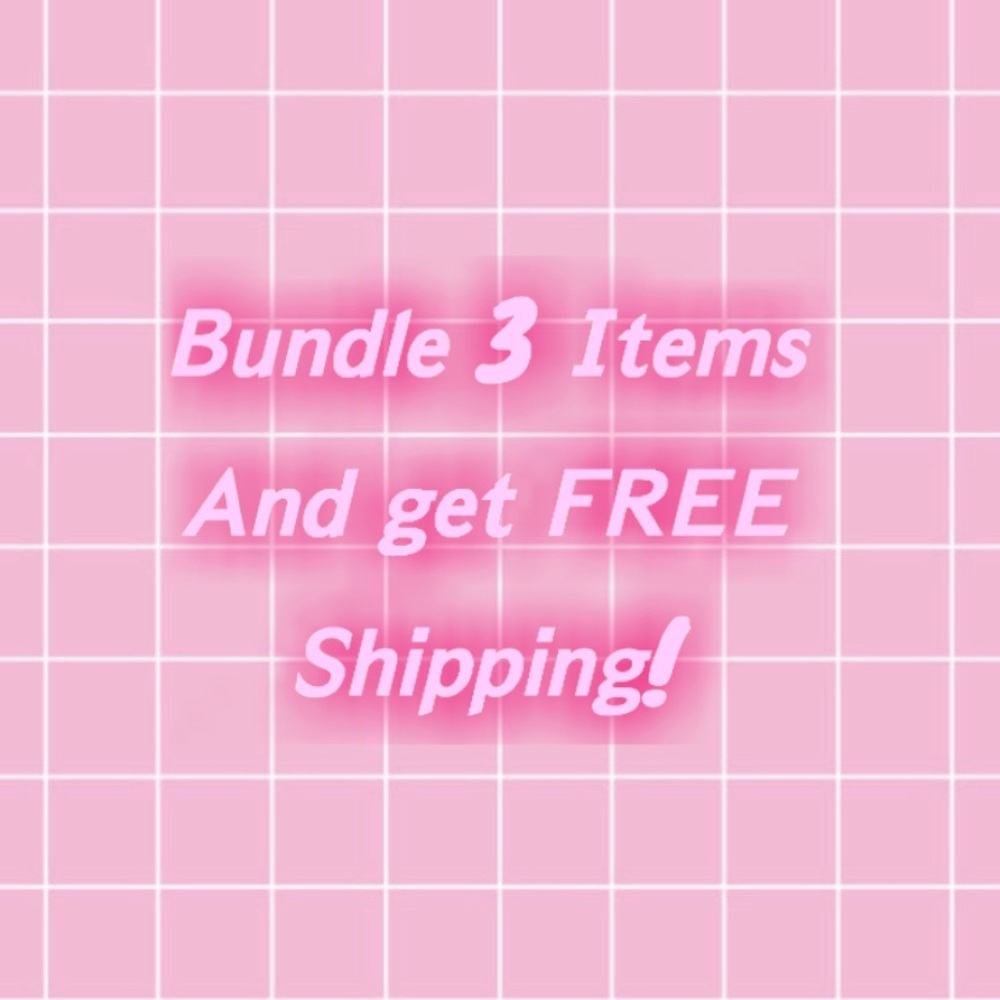 𝘽𝙪𝙣𝙙𝙡𝙚 3 𝙄𝙩𝙚𝙢𝙨 GET FREE SHIPPING